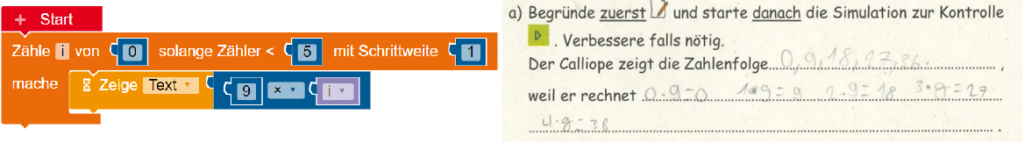 Mathematisches Begründen eines Codes zur 9er Reihe