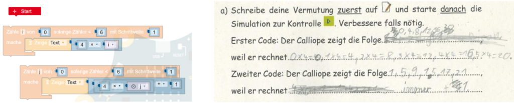 Vergleich zweier Codes